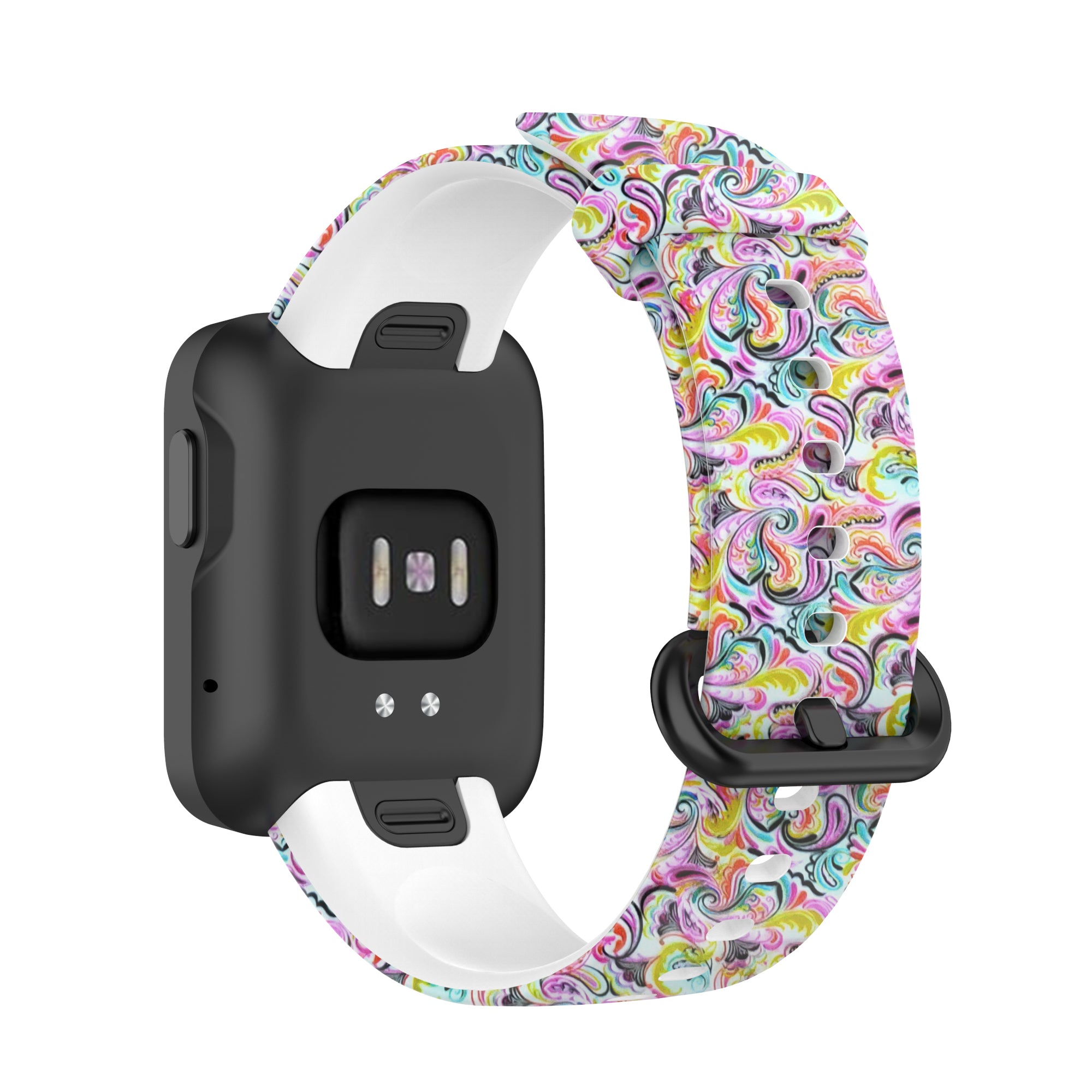 Mønstertrykt urrem Silikone Justerbar Smart Watch-rem til Xiaomi Redmi Watch Mi Watch Lite Mønstertrykt urrem Silikone Justerbar Smart Watch-rem til Xiaomi Redmi Watch Mi Watch Lite